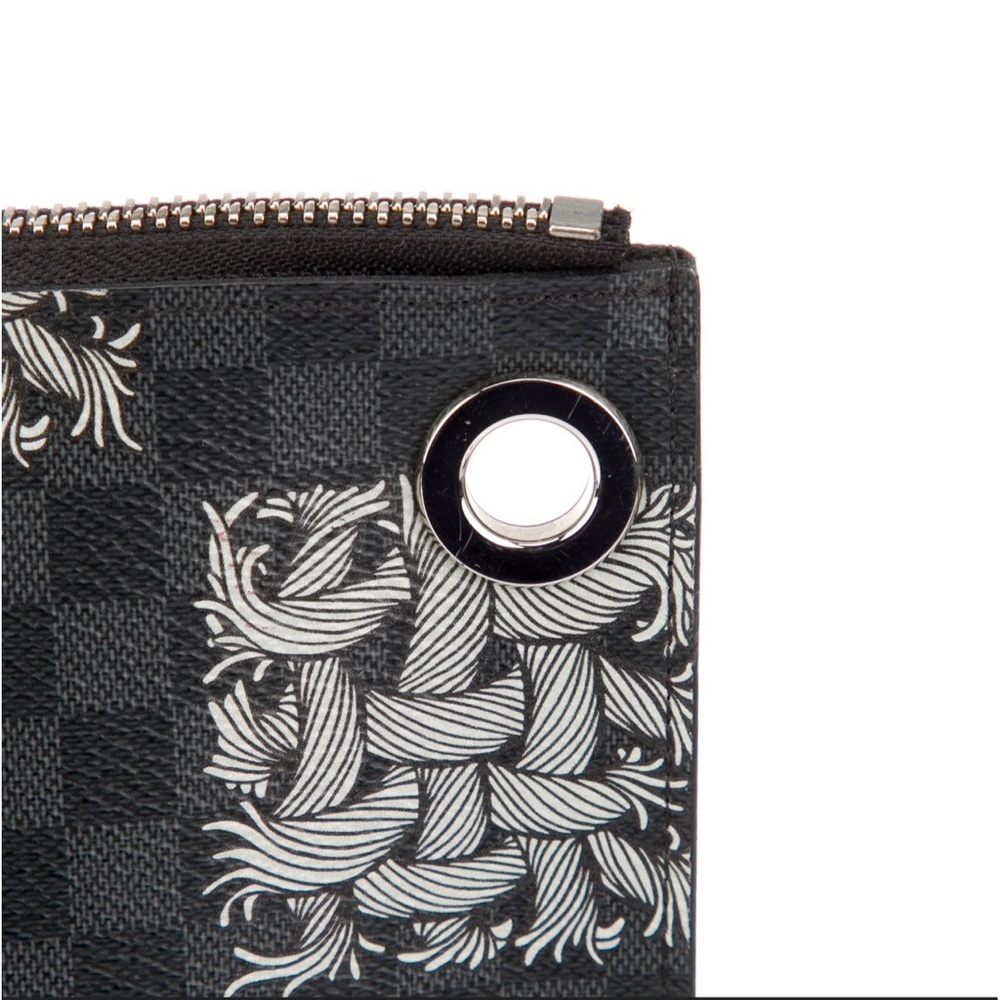 Louis Vuitton~Christopher Nemeth Collaboration Leather Unisex Portfolio - Picture 9 of 10